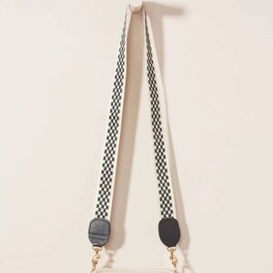 Clare V. Vivier Checkered Crossbody Bag Strap